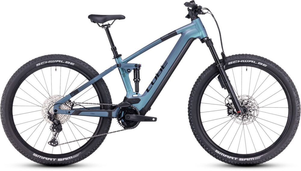 Cube Stereo Hybrid 120 ABS 750 smaragdgrey´n´blue
