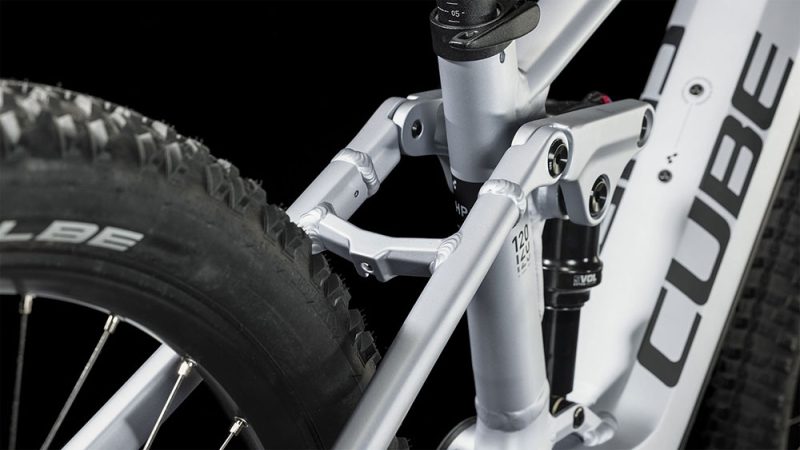 Cube Stereo Hybrid 120 Race 750 polarsilver´n´black – Bild 5