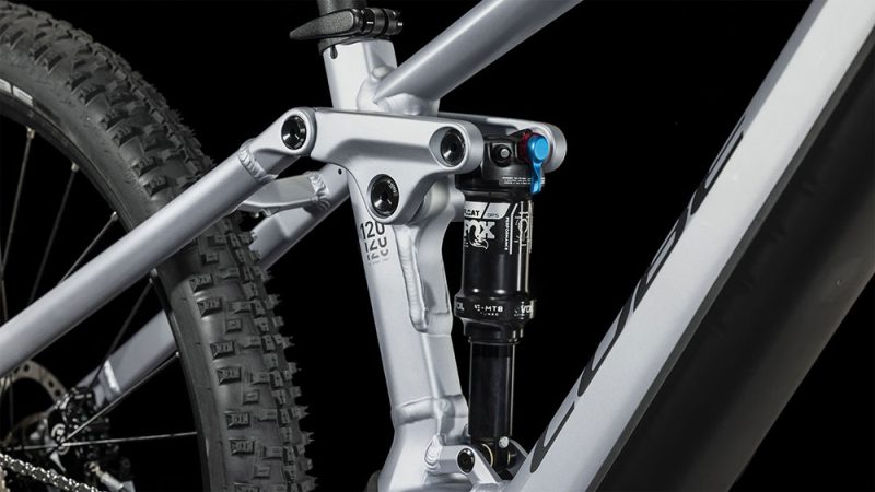 Cube Stereo Hybrid 120 Race 750 polarsilver´n´black – Bild 3