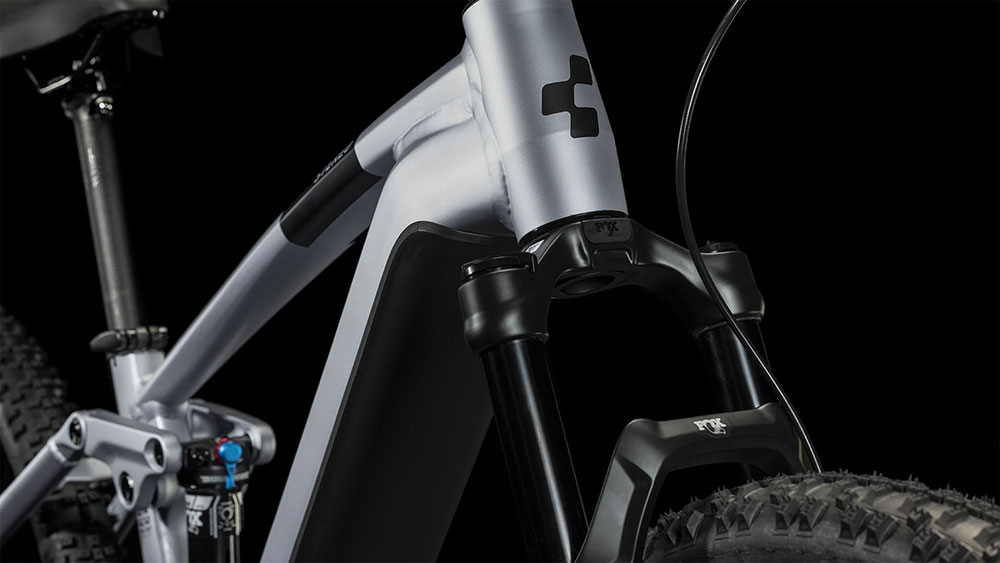 Cube Stereo Hybrid 120 Race 750 polarsilver´n´black – Bild 2