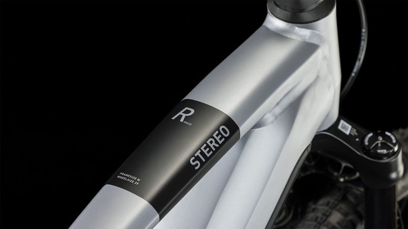 Cube Stereo Hybrid 120 Race 750 polarsilver´n´black – Bild 6