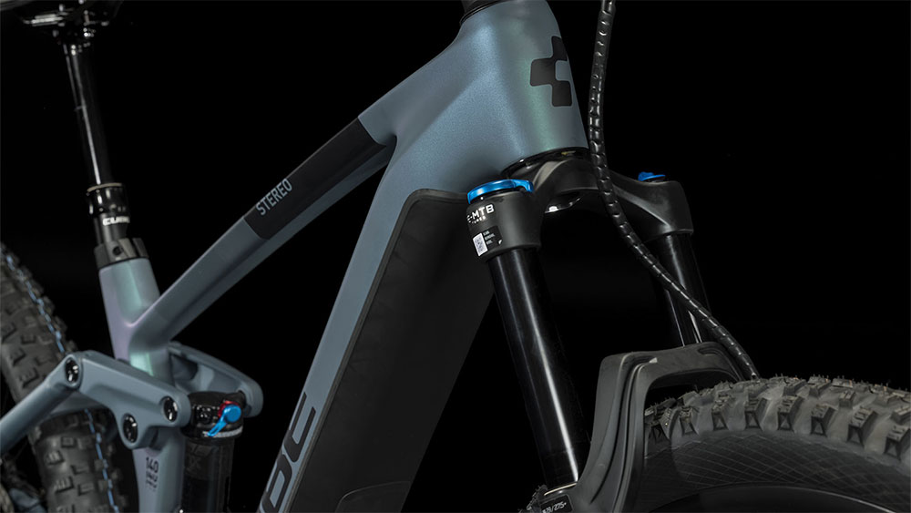 Cube Stereo Hybrid 140 HPC ABS 750 smaragdgrey´n´blue – Bild 4